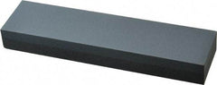 Norton - 8" Long x 2" Wide x 1" Thick, Silicon Carbide Sharpening Stone - Rectangle, Coarse, Fine Grade - Top Tool & Supply