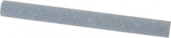 Norton - 4" Long x 3/8" Diam x 3/8" Thick, Silicon Carbide Sharpening Stone - Round, Medium Grade - Top Tool & Supply