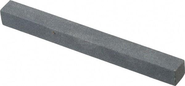 Value Collection - Square, Silicon Carbide, Toolroom Finishing Stick - 4" Long x 3/8" Wide x 3/8" Thick, Fine Grade - Top Tool & Supply