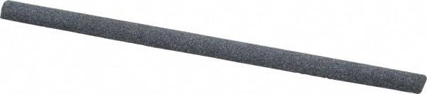 Value Collection - Half Round, Silicon Carbide, Toolroom Finishing Stick - 4" Long x 1/4" Wide, Coarse Grade - Top Tool & Supply