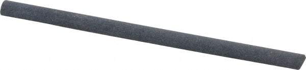 Value Collection - Half Round, Silicon Carbide, Toolroom Finishing Stick - 4" Long x 1/4" Wide, Medium Grade - Top Tool & Supply