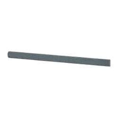 Value Collection - Half Round, Silicon Carbide, Toolroom Finishing Stick - 4" Long x 1/4" Wide, Fine Grade - Top Tool & Supply