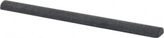 Value Collection - Half Round, Silicon Carbide, Toolroom Finishing Stick - 4" Long x 3/8" Wide, Fine Grade - Top Tool & Supply