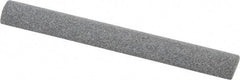 Value Collection - Half Round, Silicon Carbide, Toolroom Finishing Stick - 4" Long x 1/2" Wide, Coarse Grade - Top Tool & Supply