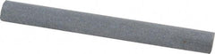 Value Collection - Half Round, Silicon Carbide, Toolroom Finishing Stick - 4" Long x 1/2" Wide, Medium Grade - Top Tool & Supply