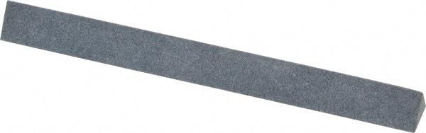 Value Collection - Three Square, Silicon Carbide, Toolroom Finishing Stick - 4" Long x 3/8" Wide, Medium Grade - Top Tool & Supply