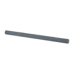 Value Collection - Round, Silicon Carbide, Toolroom Finishing Stick - 4" Long x 1/4" Wide, Medium Grade - Top Tool & Supply