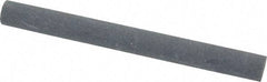 Value Collection - Round, Silicon Carbide, Toolroom Finishing Stick - 4" Long x 3/8" Wide, Fine Grade - Top Tool & Supply