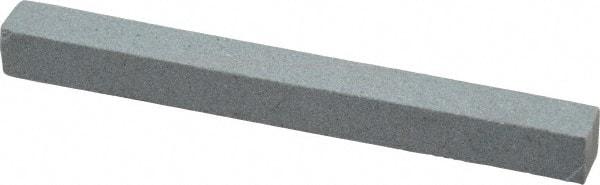 Value Collection - Square, Aluminum Oxide, Toolroom Finishing Stick - 4" Long x 3/8" Wide x 3/8" Thick, Medium Grade - Top Tool & Supply