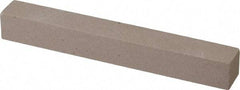 Value Collection - Square, Aluminum Oxide, Toolroom Finishing Stick - 4" Long x 1/2" Wide x 1/2" Thick, Fine Grade - Top Tool & Supply