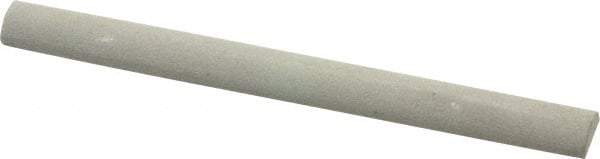 Value Collection - Half Round, Aluminum Oxide, Toolroom Finishing Stick - 4" Long x 3/8" Wide, Fine Grade - Top Tool & Supply