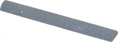 Value Collection - Half Round, Aluminum Oxide, Toolroom Finishing Stick - 4" Long x 1/2" Wide, Coarse Grade - Top Tool & Supply