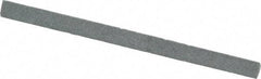 Value Collection - Three Square, Aluminum Oxide, Toolroom Finishing Stick - 4" Long x 1/4" Wide, Medium Grade - Top Tool & Supply