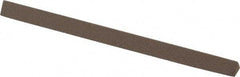 Value Collection - Three Square, Aluminum Oxide, Toolroom Finishing Stick - 4" Long x 1/4" Wide, Fine Grade - Top Tool & Supply