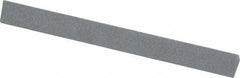 Value Collection - Three Square, Aluminum Oxide, Toolroom Finishing Stick - 4" Long x 3/8" Wide, Medium Grade - Top Tool & Supply