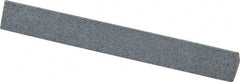 Value Collection - Three Square, Aluminum Oxide, Toolroom Finishing Stick - 4" Long x 1/2" Wide, Coarse Grade - Top Tool & Supply