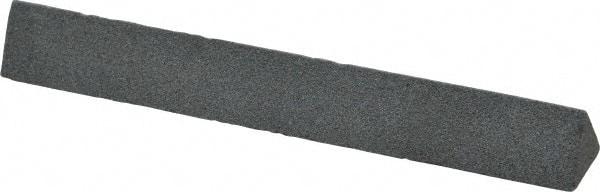 Value Collection - Three Square, Aluminum Oxide, Toolroom Finishing Stick - 4" Long x 1/2" Wide, Medium Grade - Top Tool & Supply