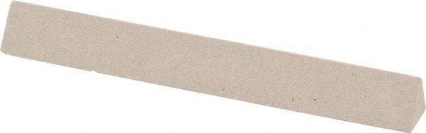 Value Collection - Three Square, Aluminum Oxide, Toolroom Finishing Stick - 4" Long x 1/2" Wide, Fine Grade - Top Tool & Supply