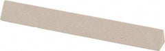 Value Collection - Three Square, Aluminum Oxide, Toolroom Finishing Stick - 4" Long x 1/2" Wide, Fine Grade - Top Tool & Supply