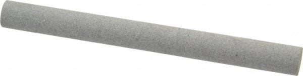 Value Collection - Round, Aluminum Oxide, Toolroom Finishing Stick - 4" Long x 3/8" Wide, Medium Grade - Top Tool & Supply