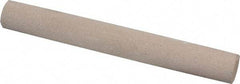 Value Collection - Round, Aluminum Oxide, Toolroom Finishing Stick - 4" Long x 1/2" Wide, Fine Grade - Top Tool & Supply