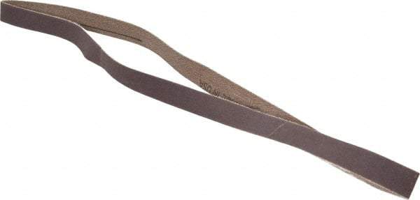 Tru-Maxx - 1/2" Wide x 24" OAL, 180 Grit, Aluminum Oxide Abrasive Belt - Aluminum Oxide, Very Fine, Coated - Top Tool & Supply