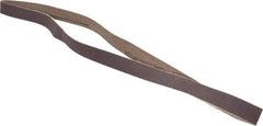 Tru-Maxx - 1/2" Wide x 24" OAL, 180 Grit, Aluminum Oxide Abrasive Belt - Aluminum Oxide, Very Fine, Coated - Top Tool & Supply