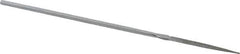 Strauss - 5-1/2" OAL Fine Point Needle Diamond File - 5/32" Wide x 1/16" Thick, 1-5/8 LOC, 91 Grit - Top Tool & Supply