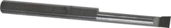 Accupro - 0.11" Min Bore Diam, 0.6" Max Bore Depth, 1/8 Shank Diam, Boring Bar - Right Hand Cut, Solid Carbide, Bright Finish - Exact Industrial Supply