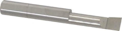 Accupro - 0.29" Min Bore Diam, 1" Max Bore Depth, 5/16 Shank Diam, Boring Bar - Right Hand Cut, Solid Carbide, Bright Finish - Exact Industrial Supply