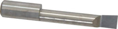 Accupro - 0.32" Min Bore Diam, 1.6" Max Bore Depth, 3/8 Shank Diam, Boring Bar - Right Hand Cut, Solid Carbide, Bright Finish - Exact Industrial Supply