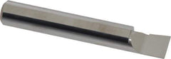 Accupro - 0.36" Min Bore Diam, 1/2" Max Bore Depth, 3/8 Shank Diam, Boring Bar - Right Hand Cut, Solid Carbide, Bright Finish - Exact Industrial Supply