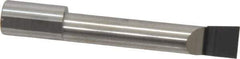 Accupro - 0.36" Min Bore Diam, 1.8" Max Bore Depth, 3/8 Shank Diam, Boring Bar - Right Hand Cut, Solid Carbide, Bright Finish - Exact Industrial Supply