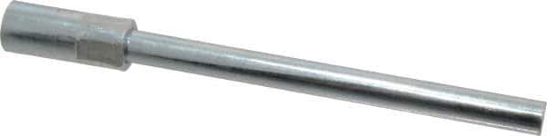 Value Collection - 6" Long x 3/8" Rod Diam, Tube Brush Extension Rod - 1/2-12 Female Thread - Top Tool & Supply