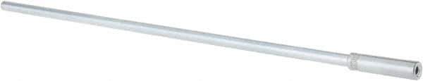 Value Collection - 12" Long x 1/4" Rod Diam, Tube Brush Extension Rod - 3/16-24 Female Thread - Top Tool & Supply