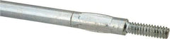 Value Collection - 12" Long x 1/4" Rod Diam, Tube Brush Extension Rod - 3/16-24 Male Thread - Top Tool & Supply