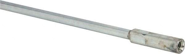 Value Collection - 24" Long x 1/4" Rod Diam, Tube Brush Extension Rod - 1/4-20 Female Thread - Top Tool & Supply