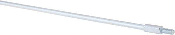Value Collection - 24" Long x 1/4" Rod Diam, Tube Brush Extension Rod - 1/4-20 Male Thread - Top Tool & Supply