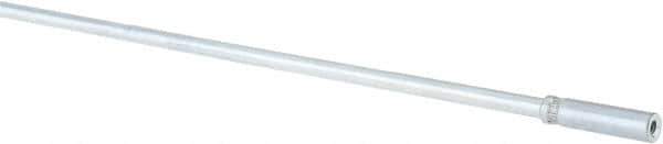 Value Collection - 36" Long x 1/4" Rod Diam, Tube Brush Extension Rod - 3/16-24 Female Thread - Top Tool & Supply