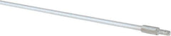 Value Collection - 36" Long x 1/4" Rod Diam, Tube Brush Extension Rod - 1/4-20 Male Thread - Top Tool & Supply