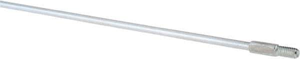 Value Collection - 36" Long x 1/4" Rod Diam, Tube Brush Extension Rod - 5/16-18 Male Thread - Top Tool & Supply