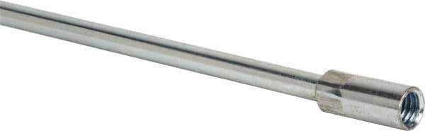Value Collection - 36" Long x 3/8" Rod Diam, Tube Brush Extension Rod - 1/2-12 Female Thread - Top Tool & Supply