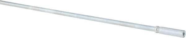 Value Collection - 48" Long x 1/4" Rod Diam, Tube Brush Extension Rod - 3/16-24 Female Thread - Top Tool & Supply