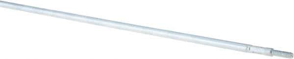 Value Collection - 48" Long x 1/4" Rod Diam, Tube Brush Extension Rod - 3/16-24 Male Thread - Top Tool & Supply