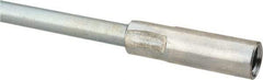 Value Collection - 48" Long x 1/4" Rod Diam, Tube Brush Extension Rod - 5/16-18 Female Thread - Top Tool & Supply