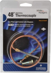 White-Rodgers - 48" Lead Length Universal Replacement HVAC Thermocouple - Universal Connection - Top Tool & Supply