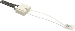 White-Rodgers - 120 VAC, 5 Amp, Two Terminal Receptacle with .093" Male Pins Connection, Silicon Carbide Hot Surface Ignitor - 9" Lead Length, For Use with Gas Burner - Top Tool & Supply