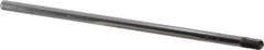 SGS Pro - 1/4" Cut Diam, 1/4" Shank Diam, Cylinder with Radius Head Single Cut Burr - Carbide, Radius End, 1/2" LOC - Top Tool & Supply