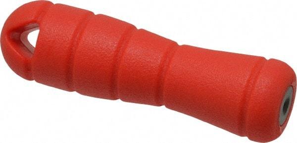 Nicholson - 3-1/2" Long, Screw On, Plastic File Handle - For Use with 4" Files - Top Tool & Supply