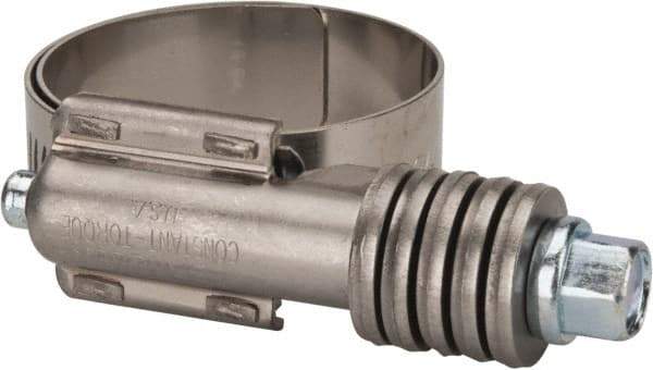 IDEAL TRIDON - Steel Auto-Adjustable Worm Drive Clamp - 5/8" Wide x 5/8" Thick, 1" Hose, 1 to 1-3/4" Diam - Top Tool & Supply